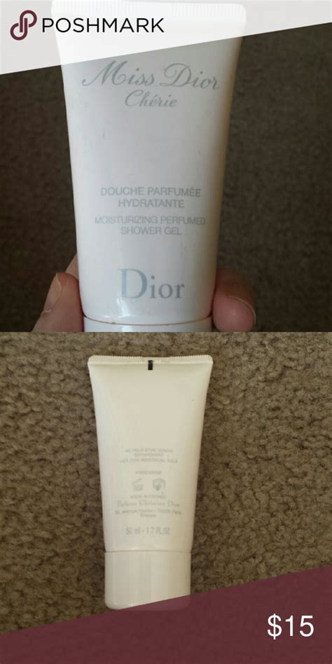 miss dior body wash.